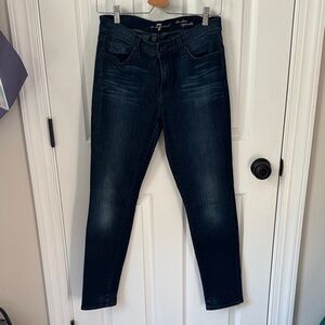 7 for all Mankind Dark Blue Women's Jeans